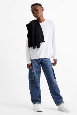 Cargo jeans - jeans termoizolanți