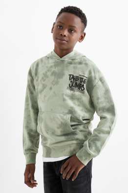 Hoodie - gemustert