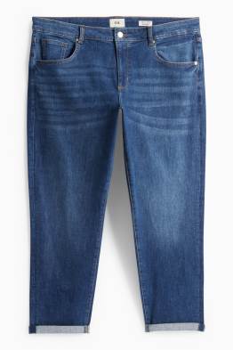 Boyfriend jeans - talie medie
