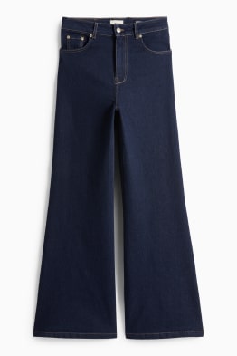 Flared jeans - talie înaltă