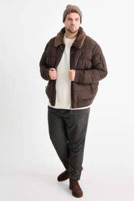 Chino - tapered fit - în carouri
