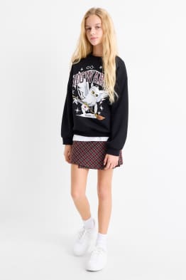 Harry Potter - set - bluză de molton și fustă-pantalon - 2 piese