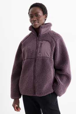 Funkční teddy bunda - s výplní