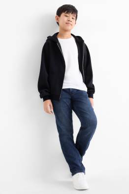 Straight jeans - jeans termoizolanți - jog denim - betelie extra lată