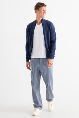 Pantaloni din catifea reiată - relaxed fit