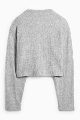 Tricou cu mânecă lungă - regular fit - reiat