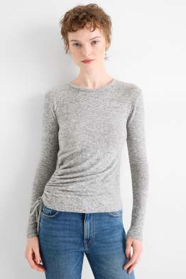 Haut à manches longues - slim fit