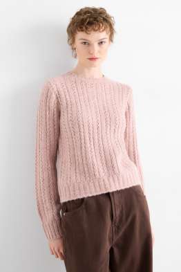 Maglione - motivo a treccia