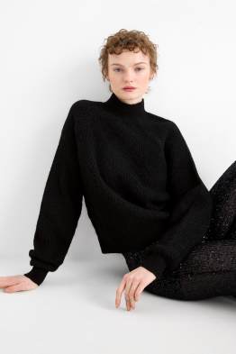 Pull - motif tressé