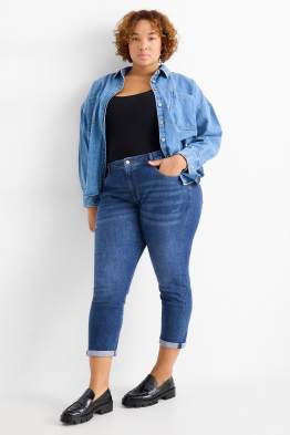 Boyfriend jeans - talie medie