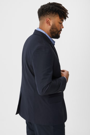 Bărbați - Sacou modular - regular fit - albastru închis