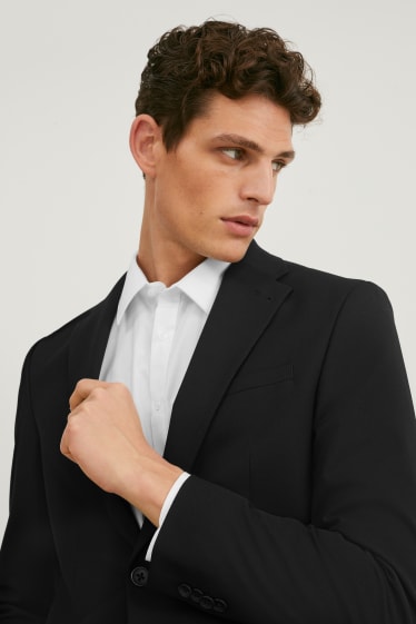 Bărbați - Sacou modular - regular fit - Flex - LYCRA®  - negru