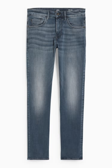 Bărbați - Slim jeans - LYCRA® - denim-albastru