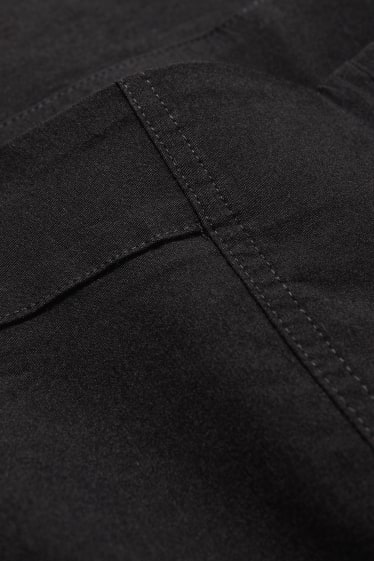 Femei - Pantaloni de stofă - talie înaltă - LYCRA® - negru