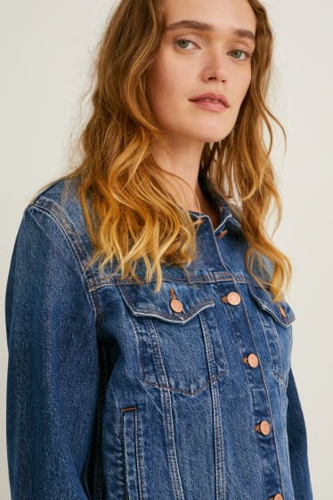 Femei - Jachetă din denim - LYCRA® - denim-albastru