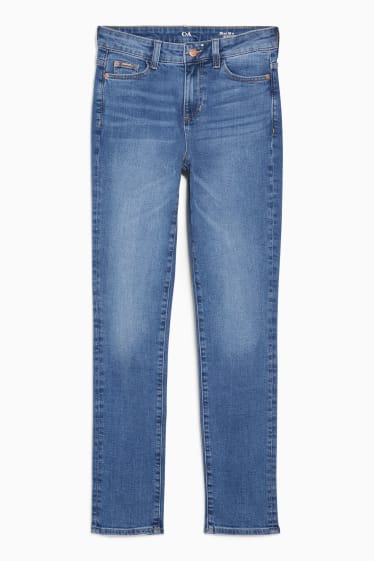 Dámské - Slim jeans - mid waist - LYCRA®  - džíny - modré
