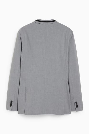 Bărbați - Sacou modular - slim fit - Flex - LYCRA® - gri deschis melanj