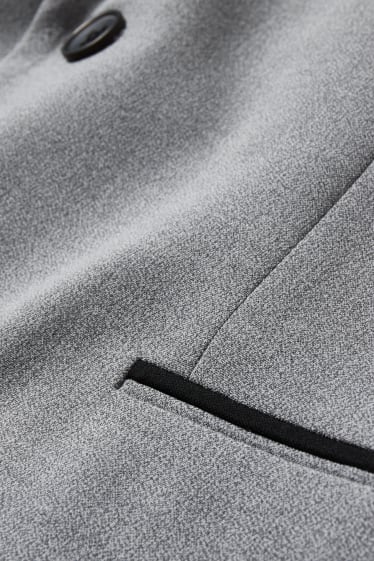 Heren - Colbert uit het combi-systeem - slim fit - Flex - LYCRA® - licht grijs-mix