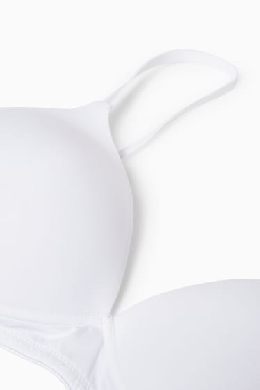Femei - Multipack 2 buc. - sutien fără armătură - vătuit - LYCRA® - alb