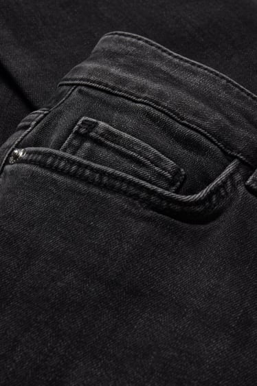 Femei - Slim jeans - talie înaltă - LYCRA® - denim-gri închis