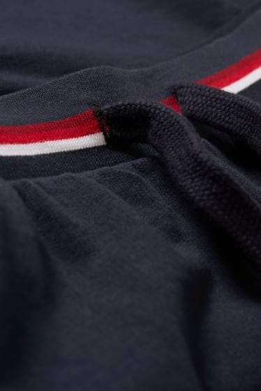 Herren - Pyjamashorts - dunkelblau