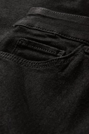 Femei - Jegging jeans - talie înaltă - negru