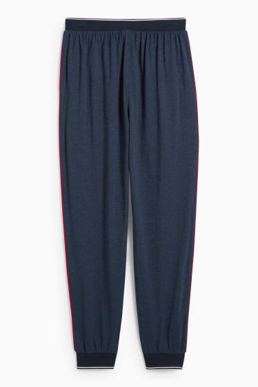 Bărbați - Pantaloni de pijama - albastru închis