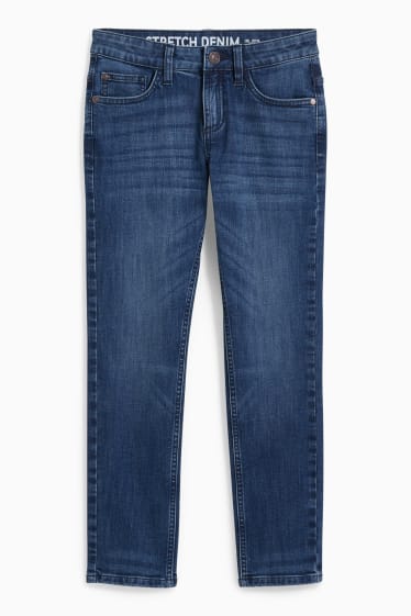 Copii - Băieți - Slim jeans - LYCRA® - denim-albastru închis