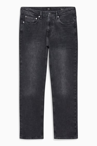 Bărbați - Regular jeans - LYCRA® - denim-gri închis