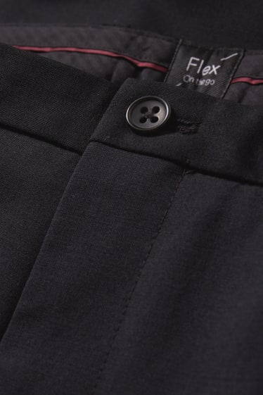 Bărbați - Pantaloni modulari - slim fit - Flex - 4 Way Stretch - LYCRA® - albastru închis