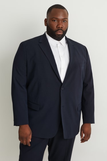 Bărbați - Sacou modular - regular fit - Flex  - albastru închis