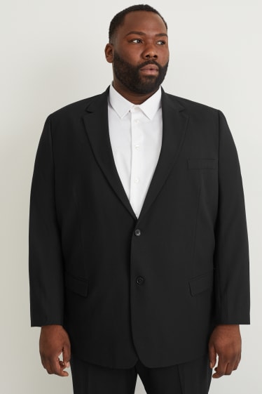 Bărbați - Sacou modular - regular fit - Flex - stretch - LYCRA® - negru