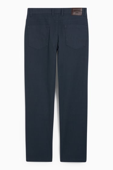 Bărbați - Pantaloni - regular fit - gri închis