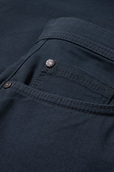 Bărbați - Pantaloni - regular fit - gri închis