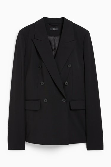 Femei - Blazer office - regular fit - Mix & Match - negru