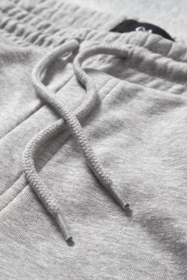 Bărbați - Pantaloni de trening - gri deschis melanj