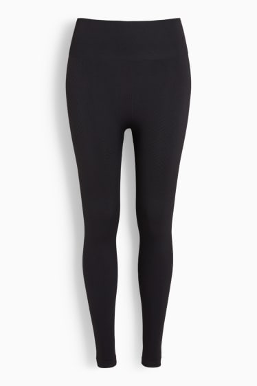 Femei - Colanți - fără cusături - LYCRA® - negru
