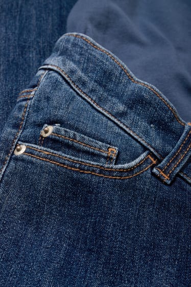 Femei - Jeans gravide - slim jeans - denim-albastru