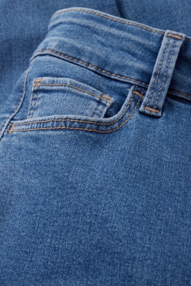 Women - Jegging jeans - high waist - blue denim