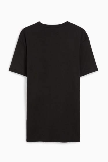 Bărbați - Tricou - slim fit - negru