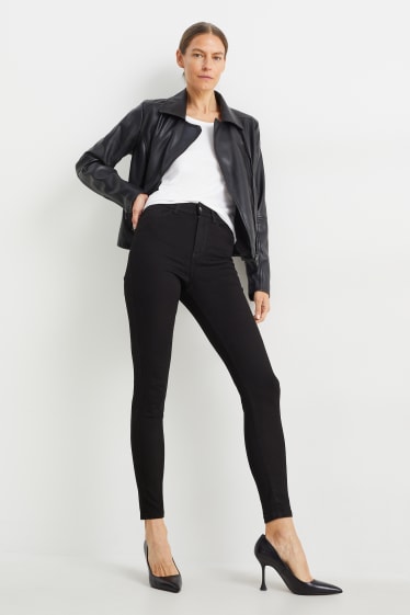 Femei - Multipack 2 buc. - jegging jeans - talie înaltă - negru