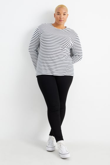 Women - Jegging jeans - high waist - black