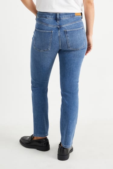 Dámské - Slim jeans - mid waist - LYCRA®  - džíny - modré