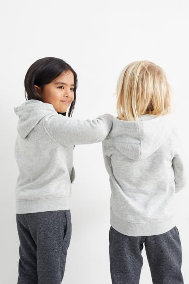 Unisex - Hanorac - genderneutral - gri deschis melanj
