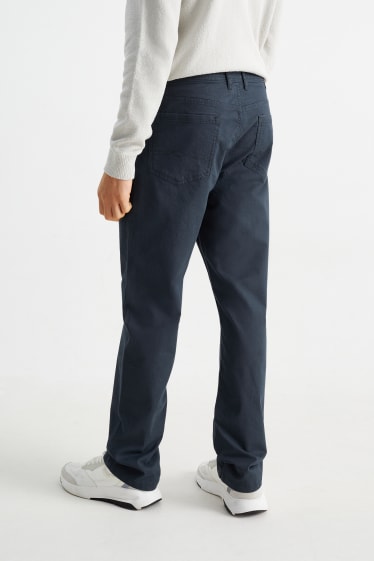 Bărbați - Pantaloni - regular fit - gri închis