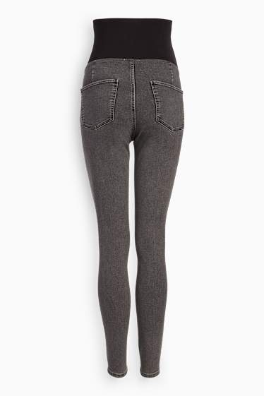 Femei - Jeans gravide - jegging jeans - denim-gri