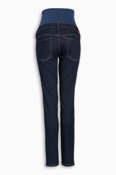 Femei - Jeans gravide - slim jeans - LYCRA® - denim-albastru închis