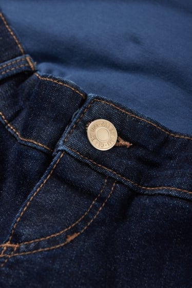 Femei - Jeans gravide - slim jeans - LYCRA® - denim-albastru închis