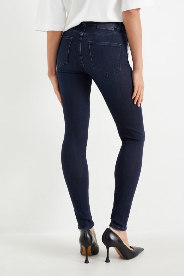 Femei - Premium Denim by C&A - skinny jeans - talie medie - LYCRA® - denim-albastru închis