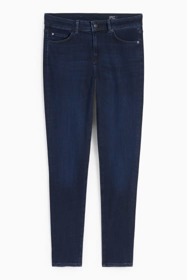 Femei - Premium Denim by C&A - skinny jeans - talie medie - LYCRA® - denim-albastru închis